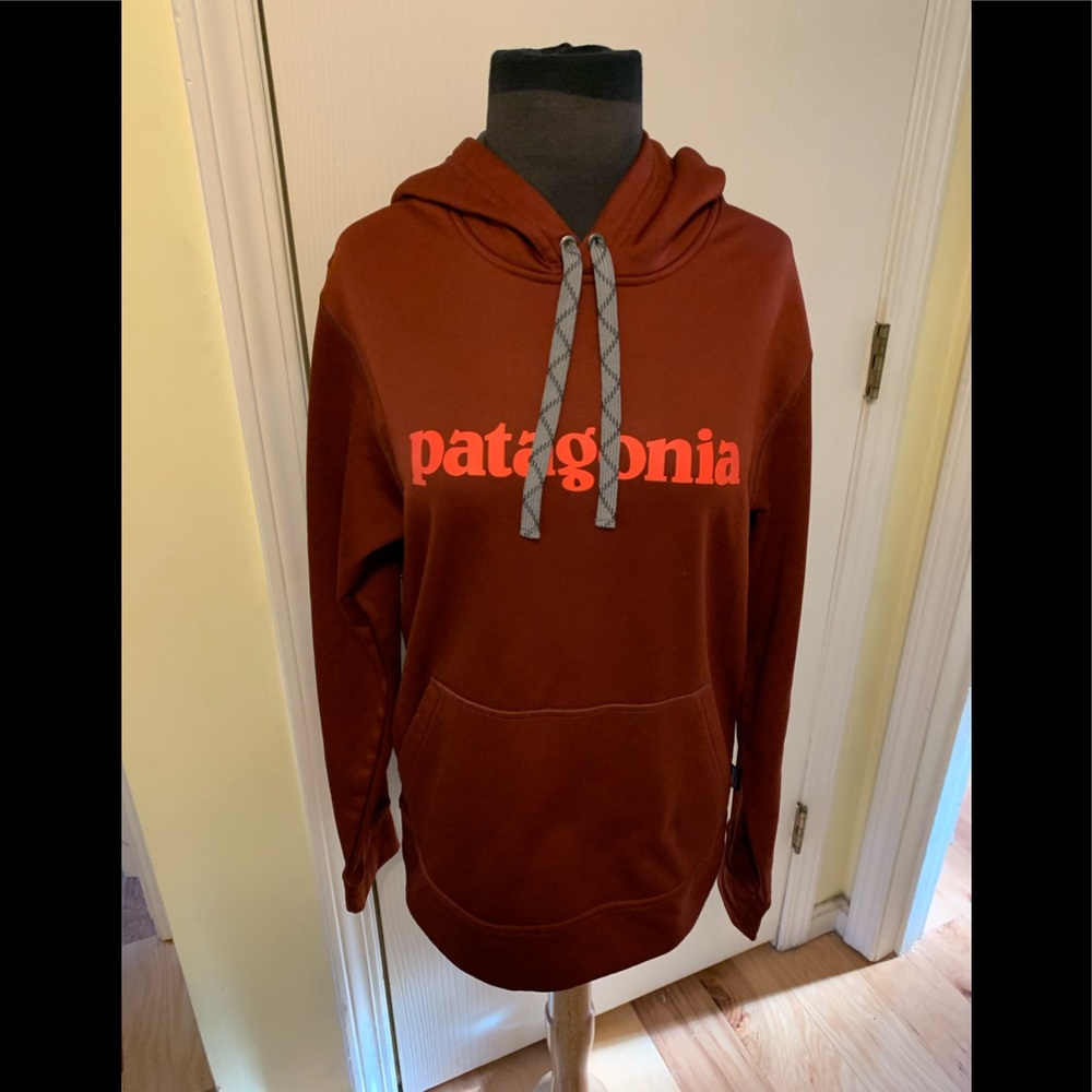 Patagonia recycled polyester hooded sweatshirt small
